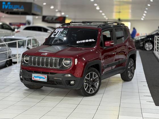 JEEP RENEGADE 2.0 16V TURBO DIESEL LONGITUDE 4P 4X4 AUTOMÁTICO JEEP RENEGADE 2.0 16V TURBO DIESEL LONGITUDE 4P 4X4 AUTOMÁTICO
